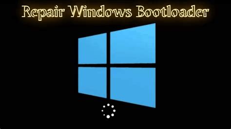 windows boot loader repair